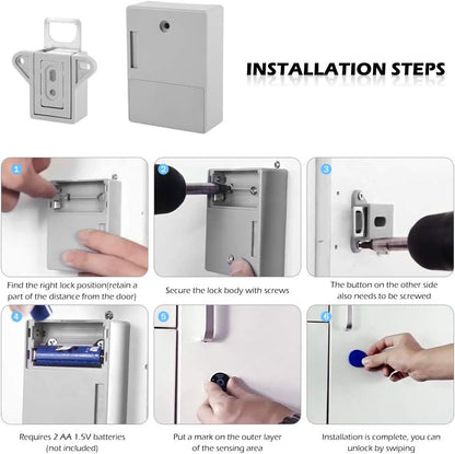 Serrure électronique pour casier et armoire