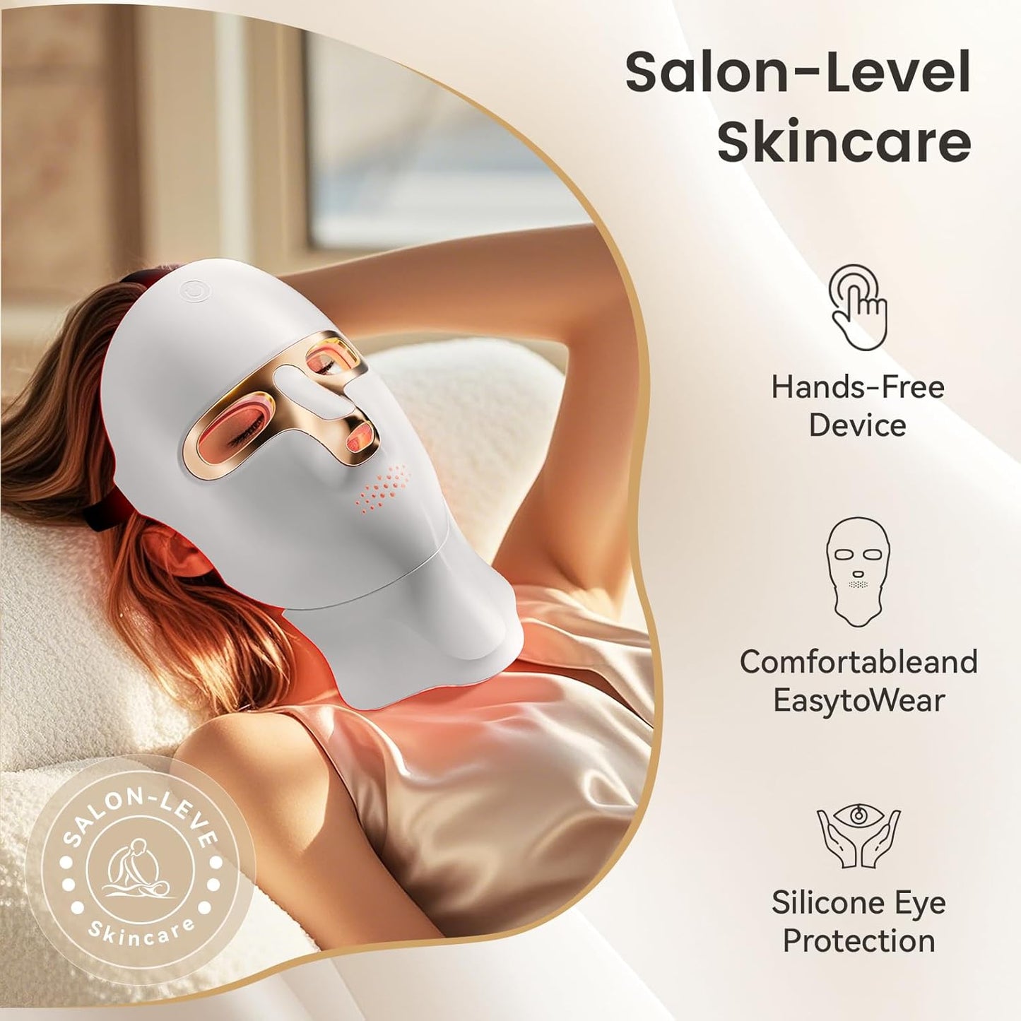 Masque Facial LED 7 Couleurs