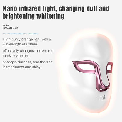 Masque Facial LED 7 Couleurs